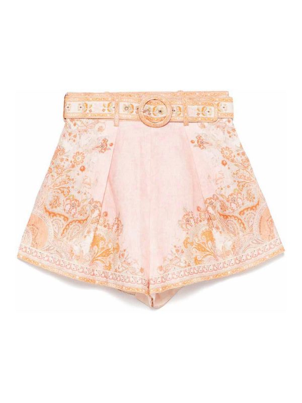 Zimmermann Robe Courte - Multicolore