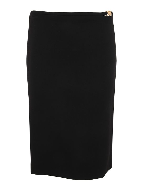 Versace Jupe Midi - Noir