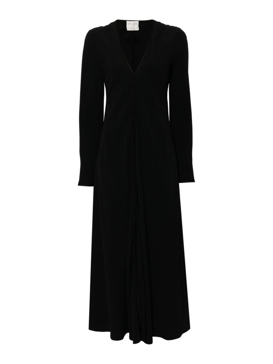 Forte Forte Maxi Robe - Noir
