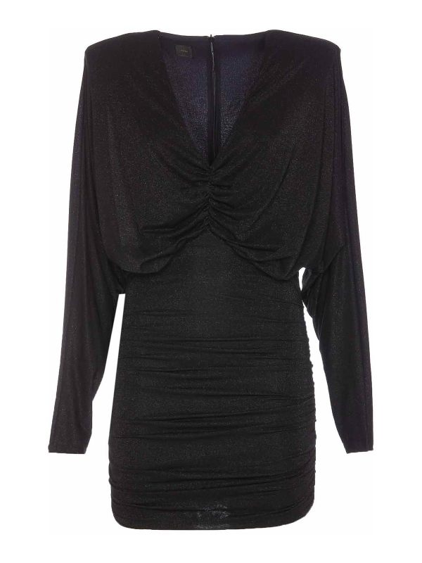 Pinko Robe Au Genou - Noir