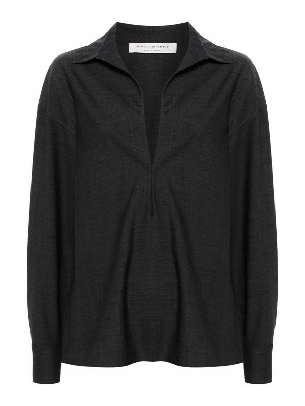 Philosophy di Lorenzo Serafini Veste Casual - Gris