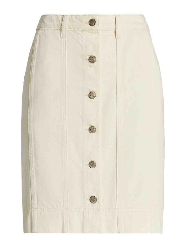 Lauren Ralph Lauren Jupe Midi - Crème