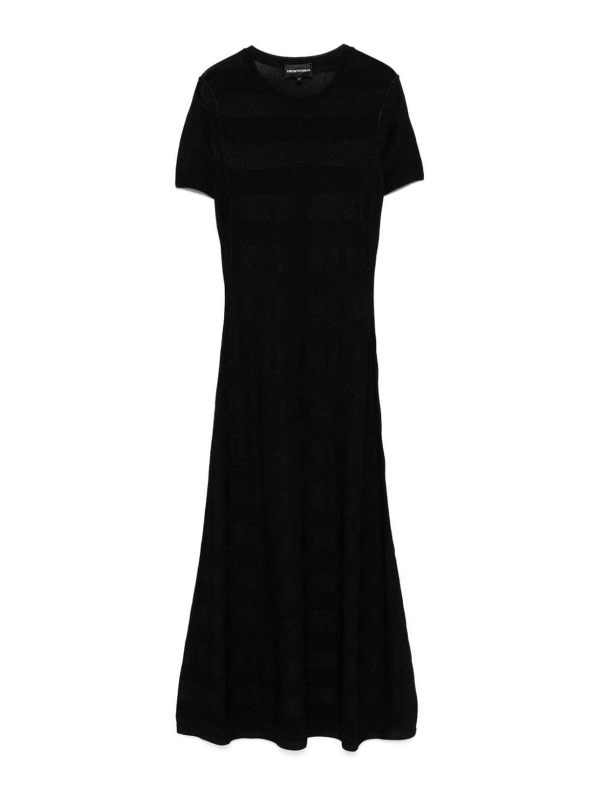 Emporio Armani Maxi Robe - Noir