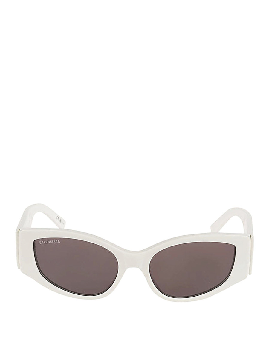 Balenciaga Lunettes De Soleil - Blanc