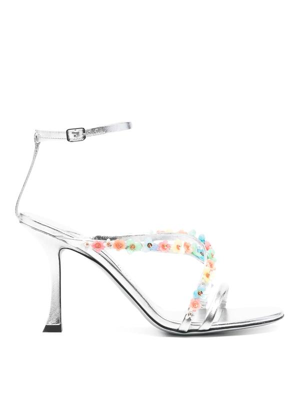Jimmy Choo Sandales - Argent