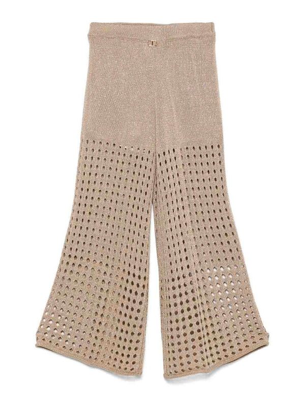 Twinset Pantalons Décontractés - Marron