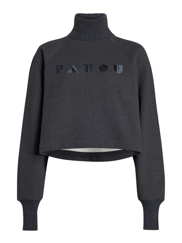 Patou Pull Col Rond - Gris