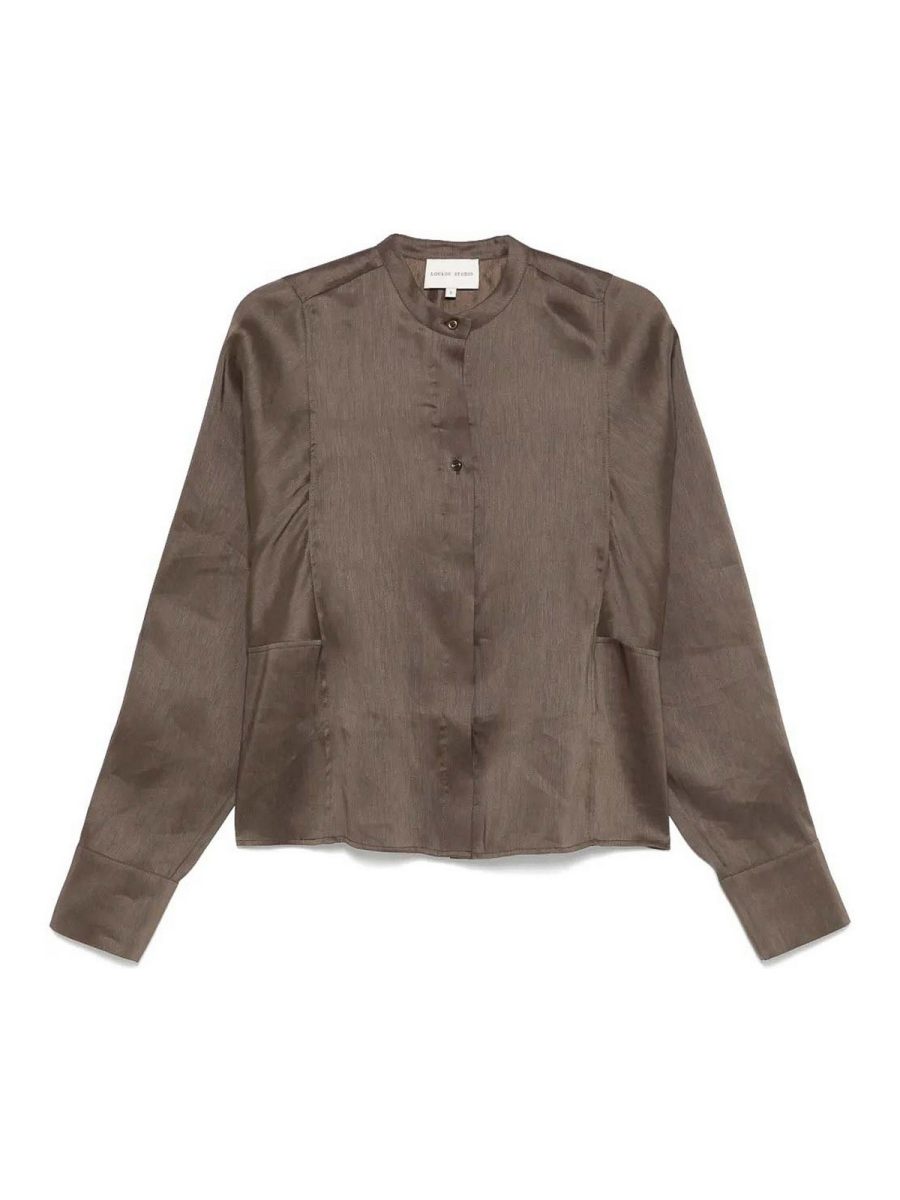Loulou Studio Chemise - Marron