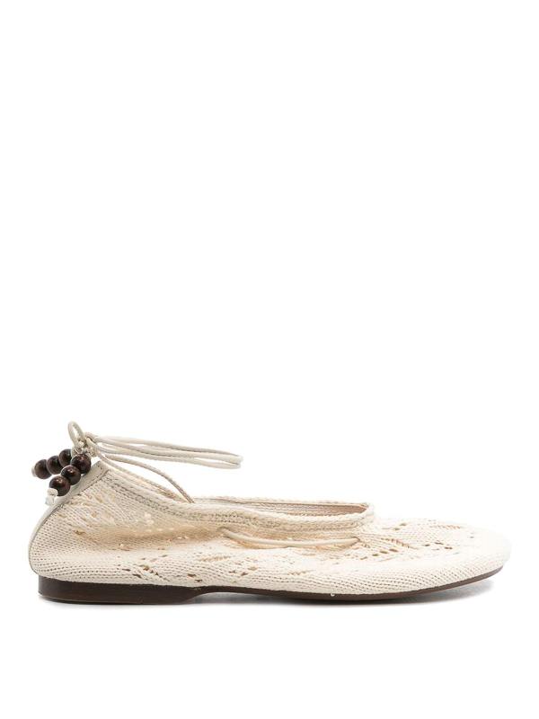 Alohas Ballerines - Blanc