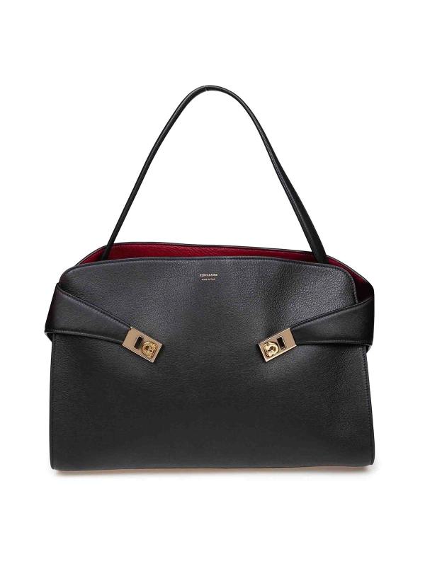 Ferragamo Sac Bandoulière - Noir