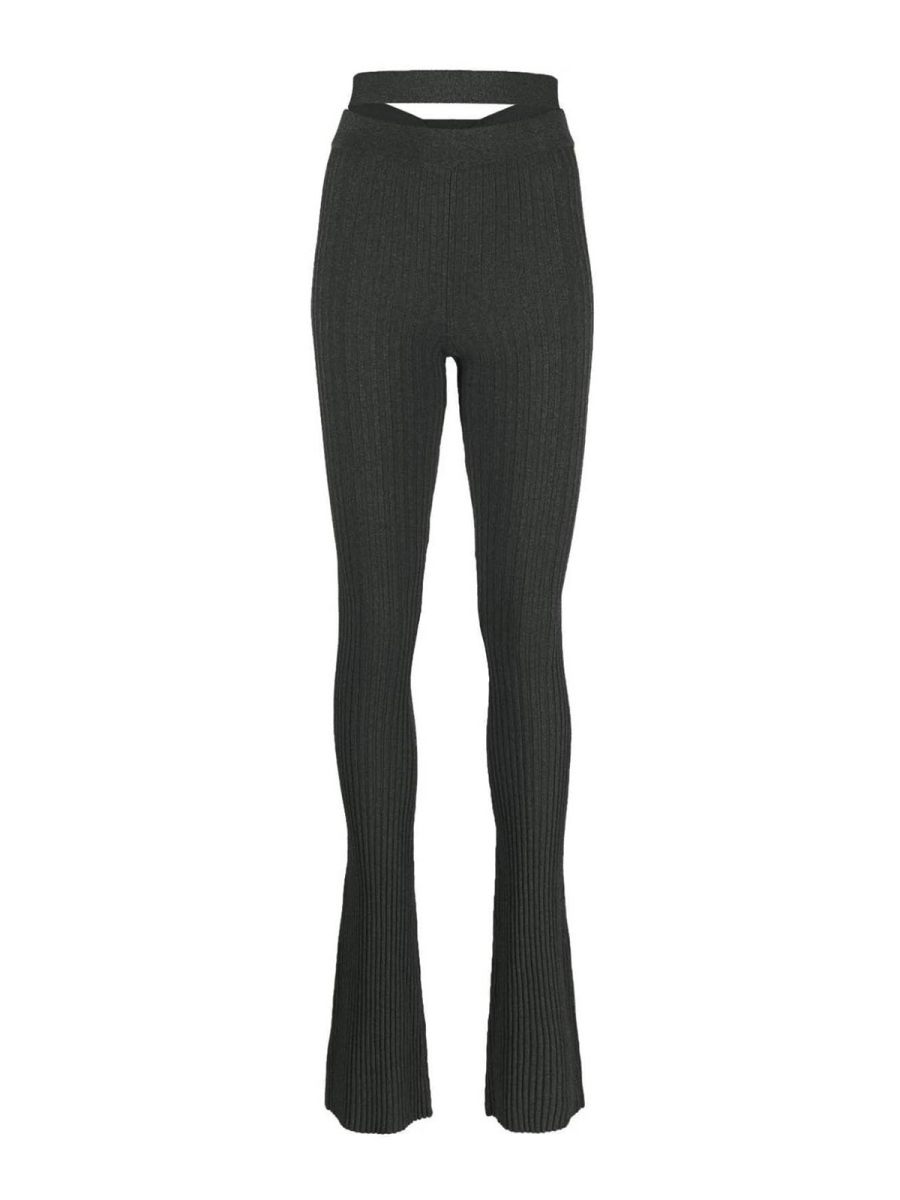 Andreādamo Pantalons Décontractés - Noir