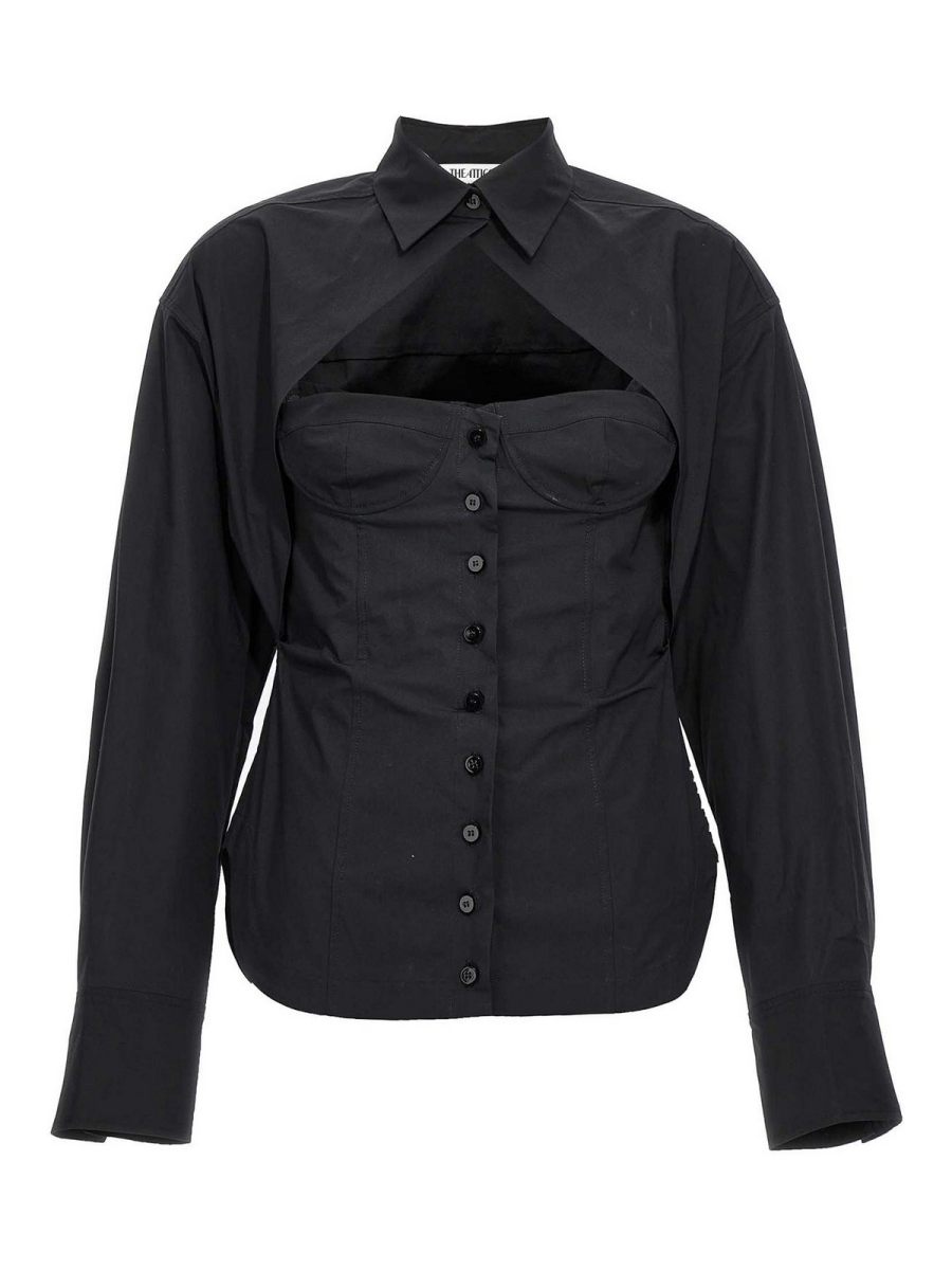 The Attico Chemise - Noir