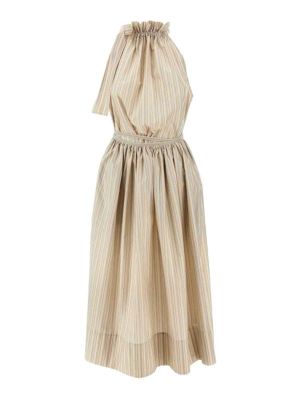 Philosophy di Lorenzo Serafini Robe Au Genou - Blanc