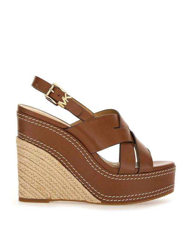 Michael Michael Kors Sandales - Marron Clair