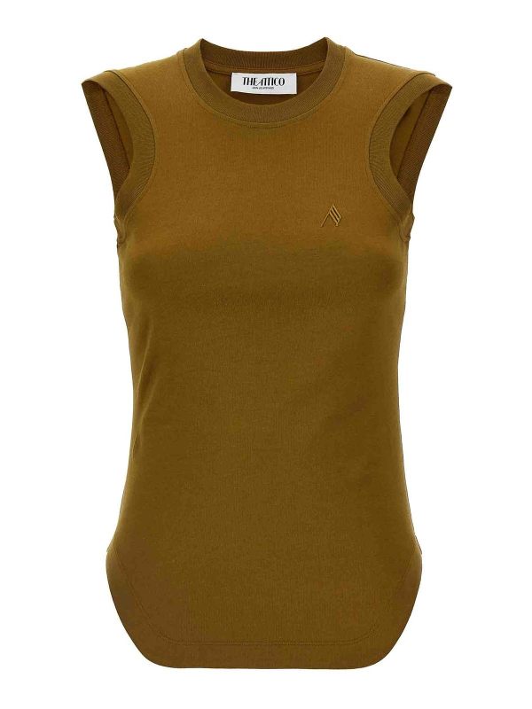 The Attico Top - Vert