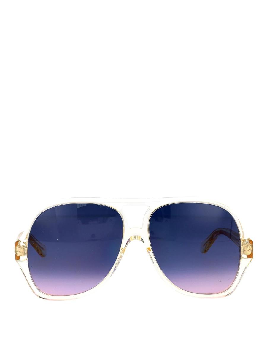 Chloe' Lunettes De Soleil - Jaune