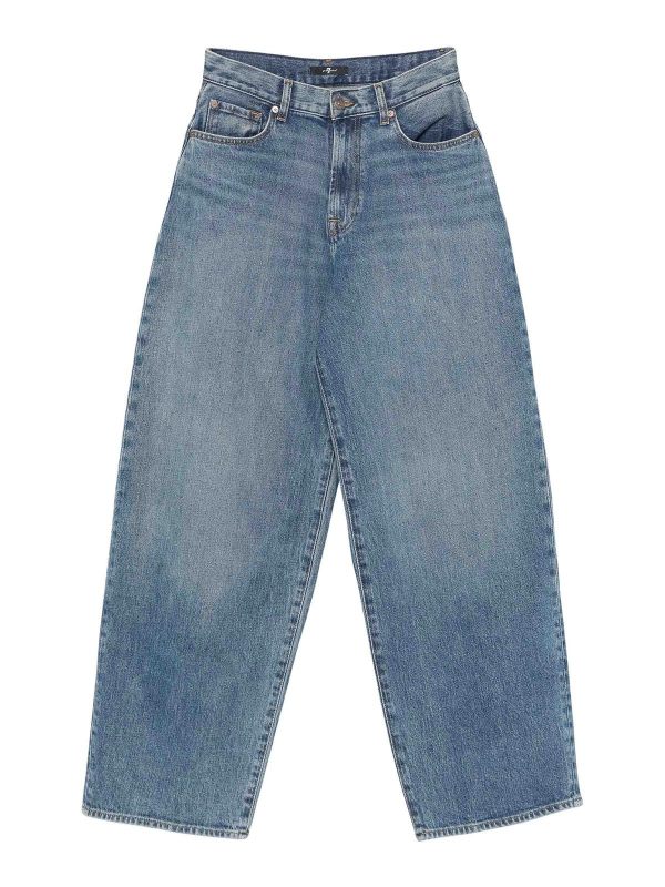 7 For All Mankind Jean Bootcut - Bleu