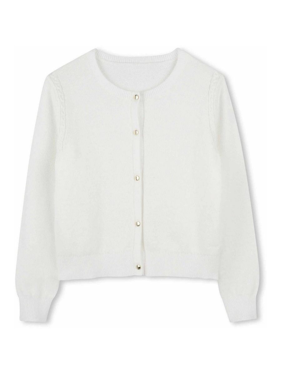 Chloe' Cardigan - Blanc