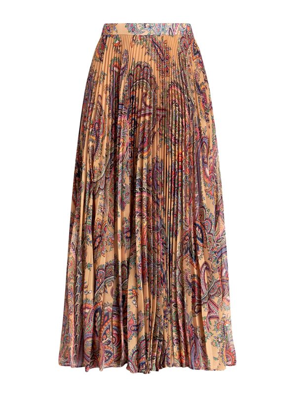 Etro Jupe Midi - Bleu