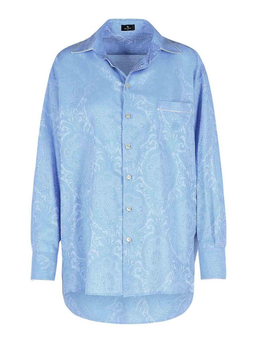 Etro Chemise - Bleu Clair