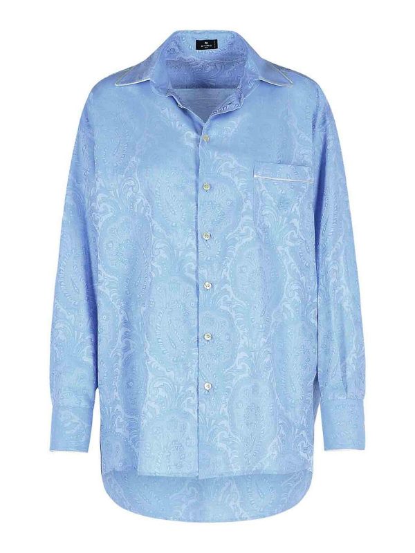 Etro Chemise - Bleu Clair
