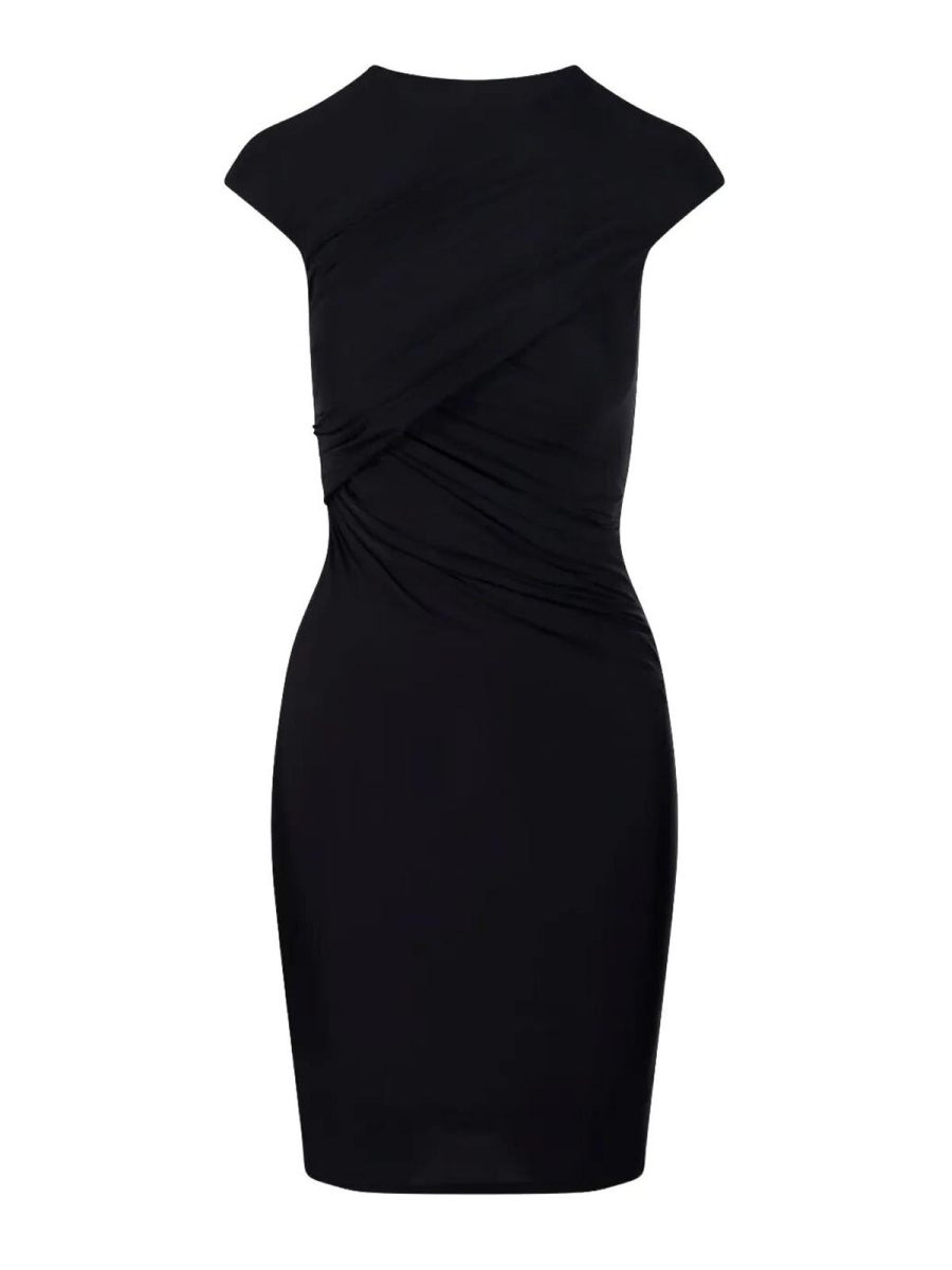 Amazuìn Robe Au Genou - Noir