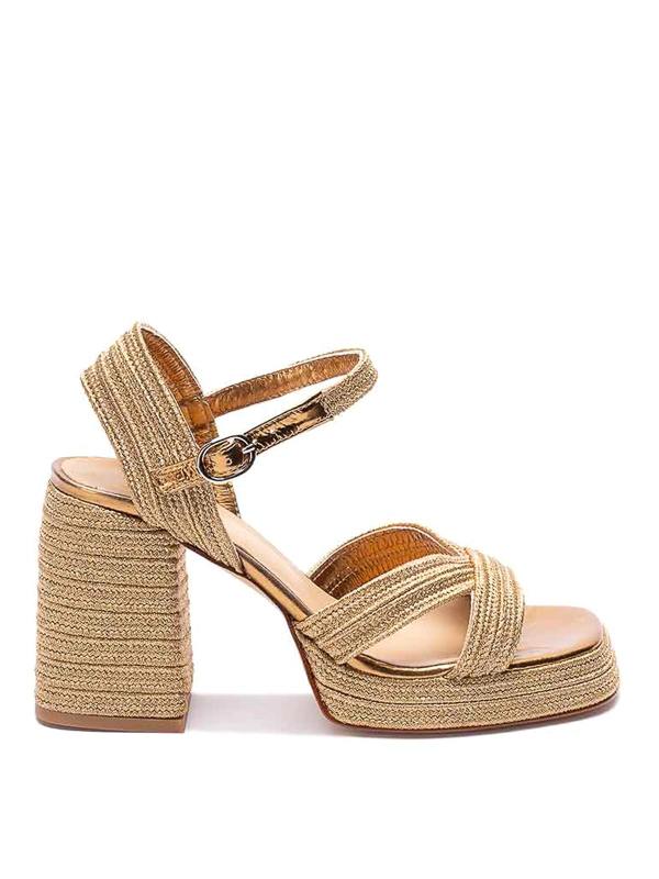 Castaner Sandales - Or