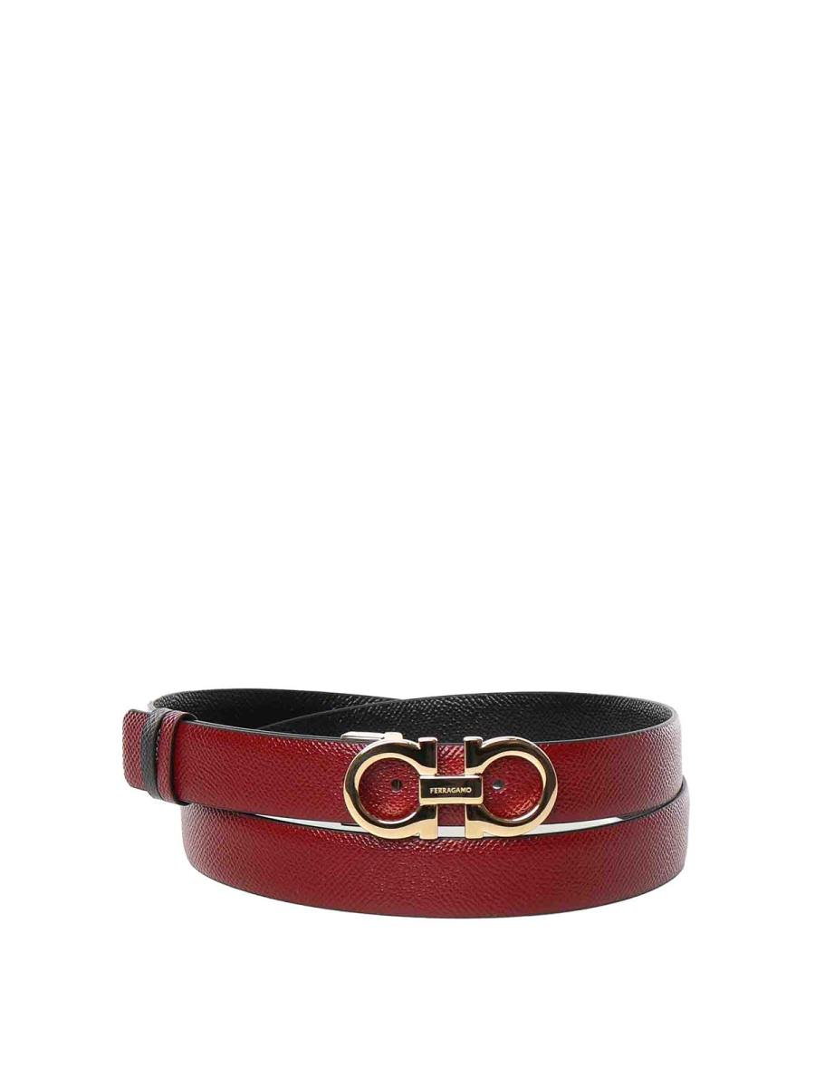 Ferragamo Ceinture - Rouge
