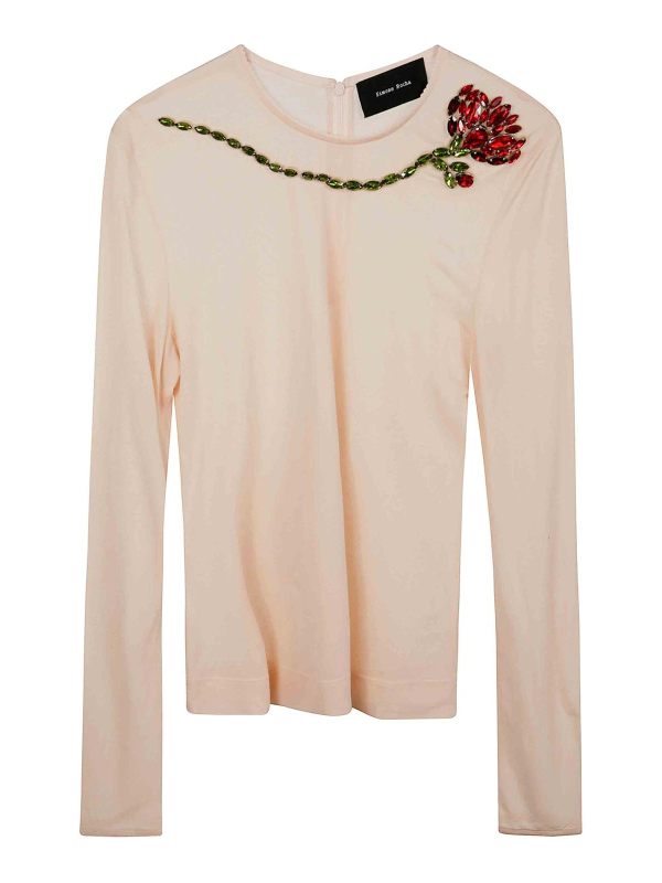 Simone Rocha Top - Couleur Chair