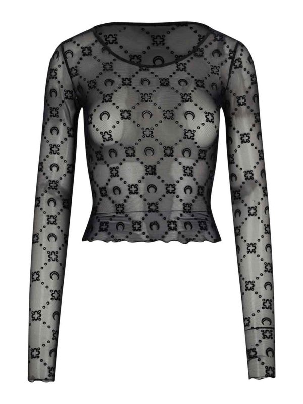 Marine Serre Top - Noir