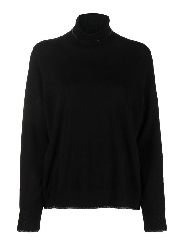 Liu Jo Pull Col Rond - Noir