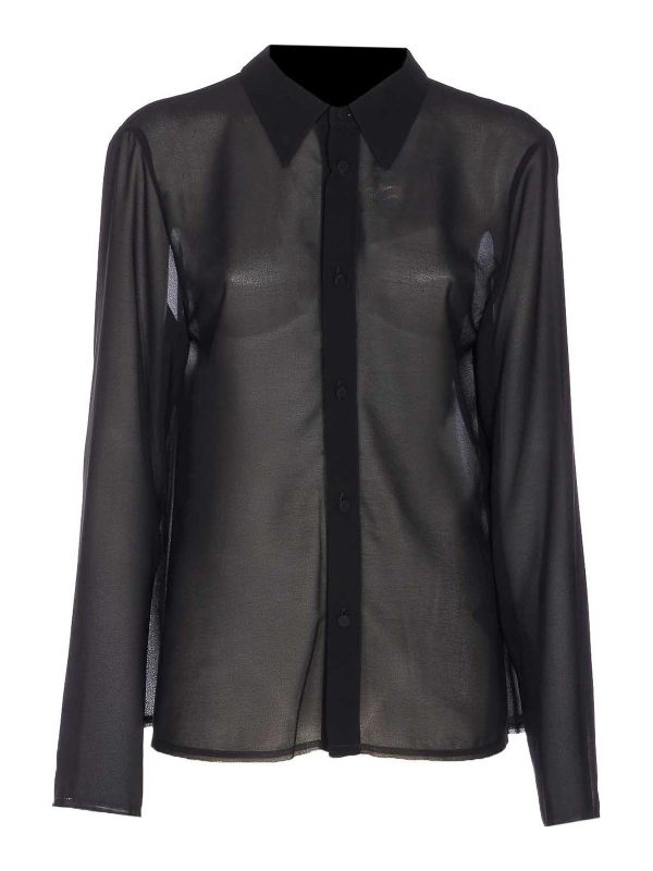 MM6 Maison Margiela Chemise - Noir