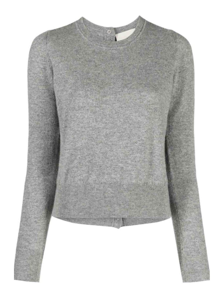 Isabel Marant Pull Col Rond - Gris