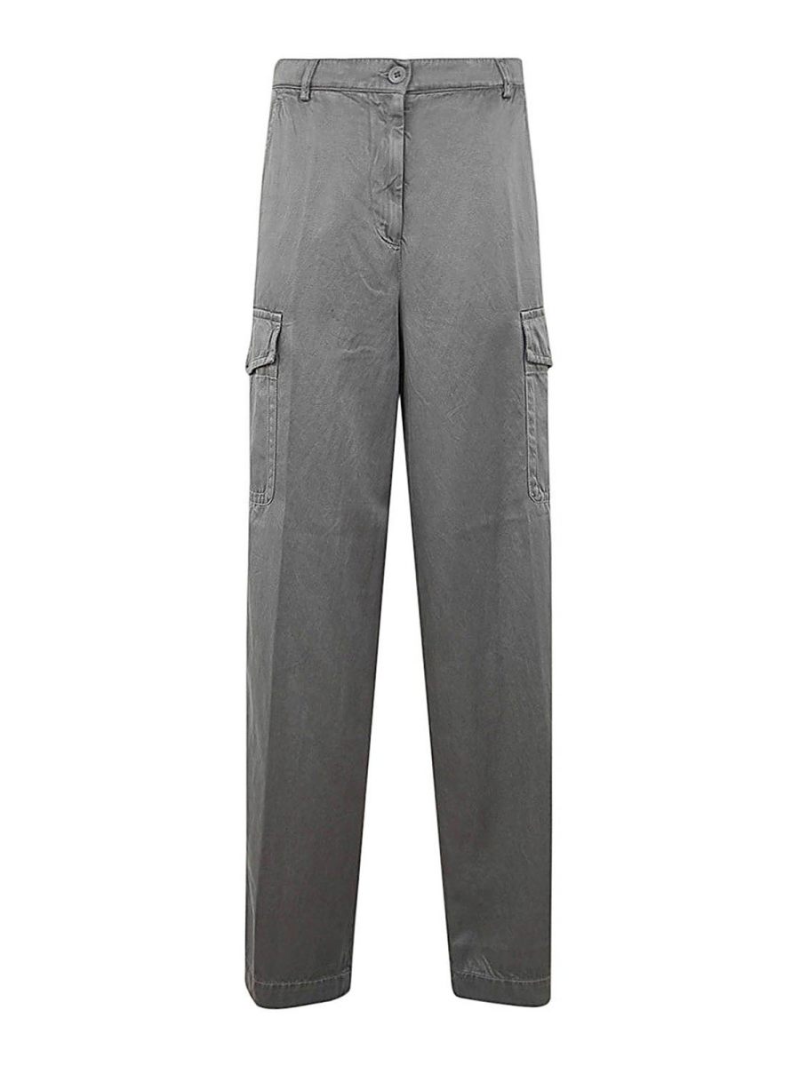 Dries Van Noten Pantalons Décontractés - Gris