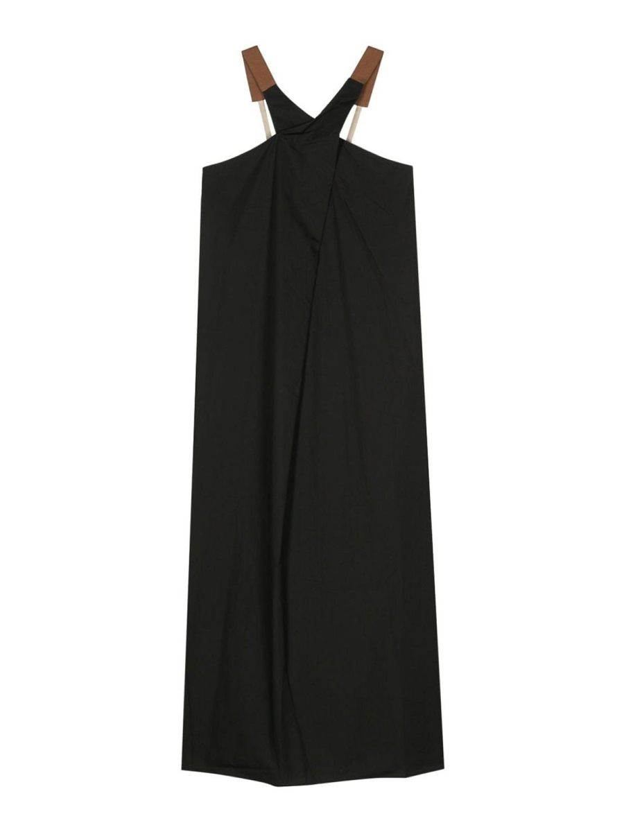 Alysi Maxi Robe - Noir