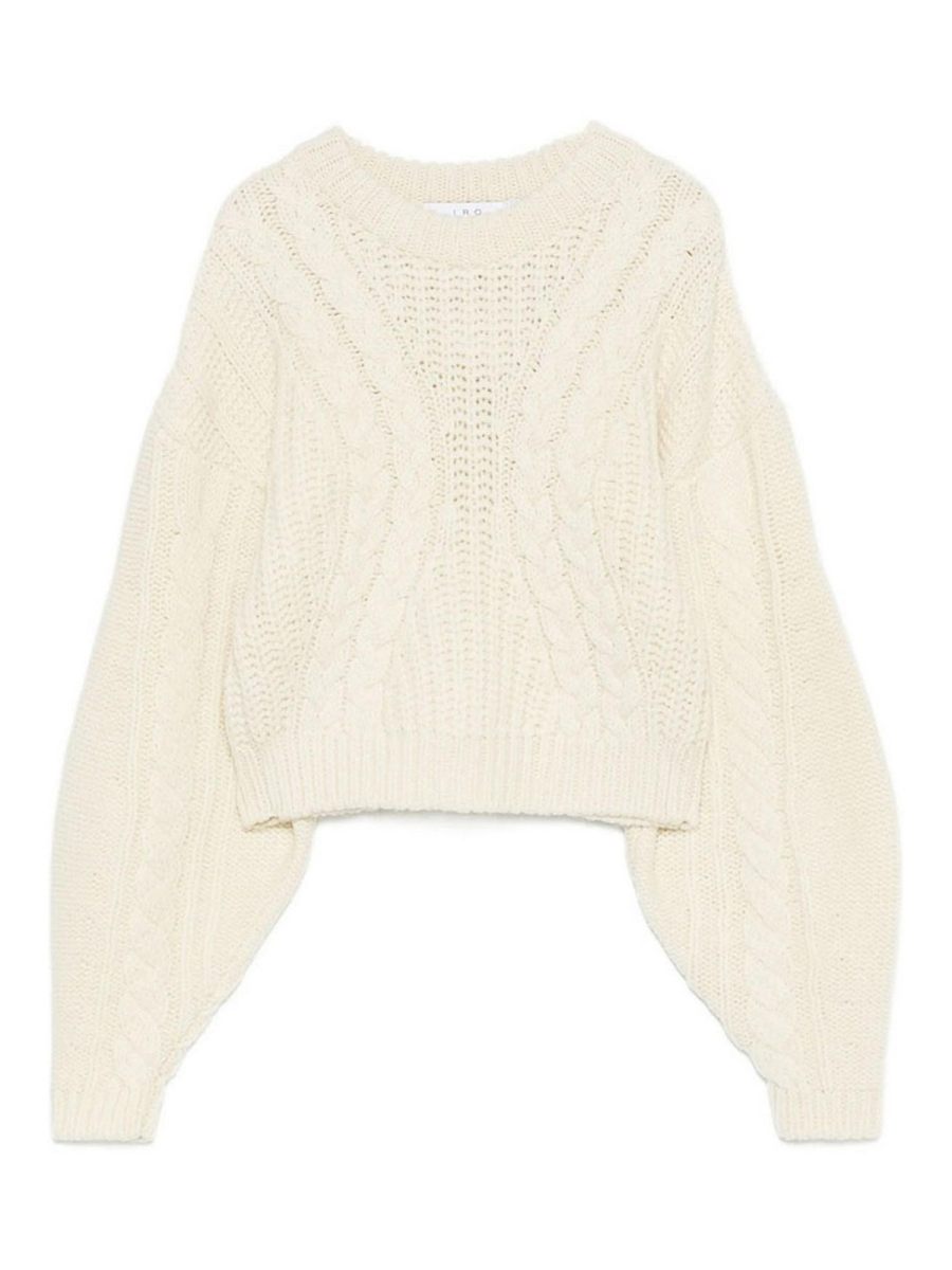 Iro Pull Col Rond - Beige
