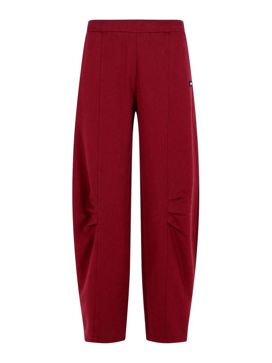 Rotate Birger Christensen Pantalons Décontractés - Rouge Brun