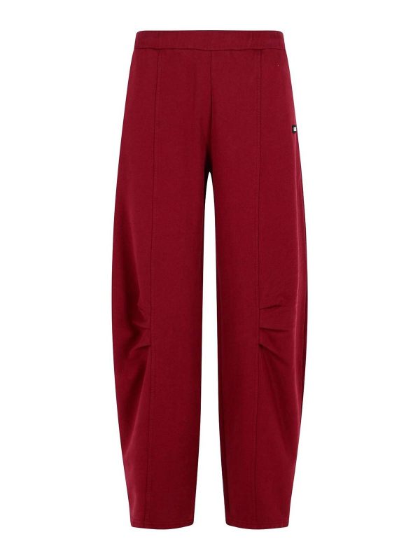 Rotate Birger Christensen Pantalons Décontractés - Rouge Brun