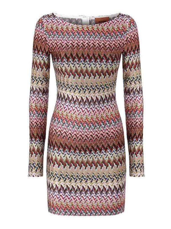 Missoni Robe Courte - Marron