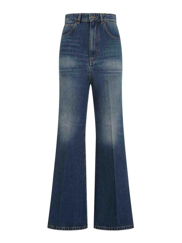 Victoria Beckham Jean Bootcut - Délavé