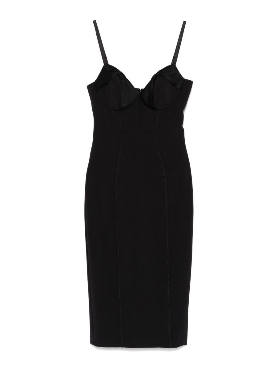 Elisabetta Franchi Robe Courte - Noir