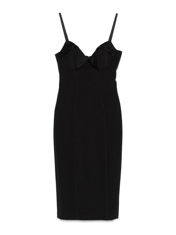 Elisabetta Franchi Robe Courte - Noir
