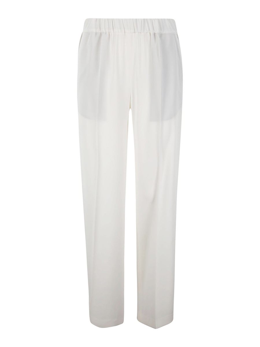 Alberto Biani Pantalons Décontractés - Blanc