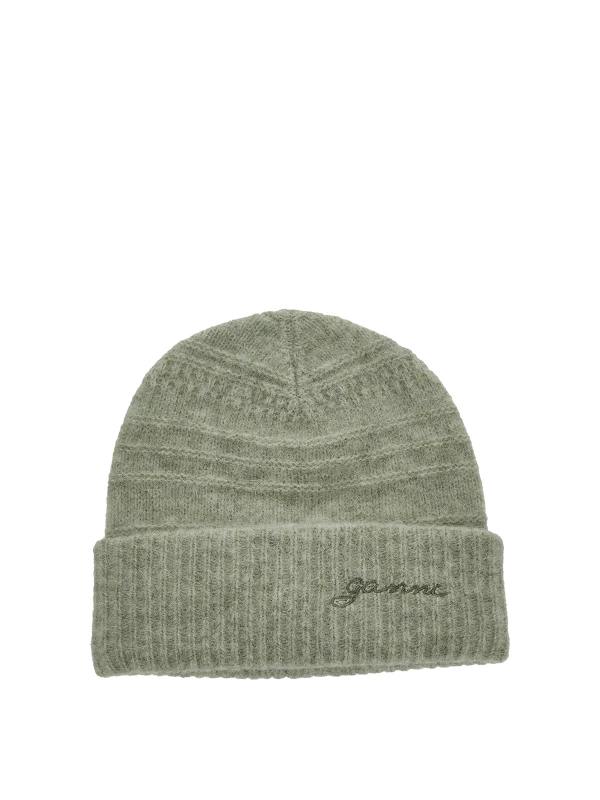 Ganni Chapeau - Vert