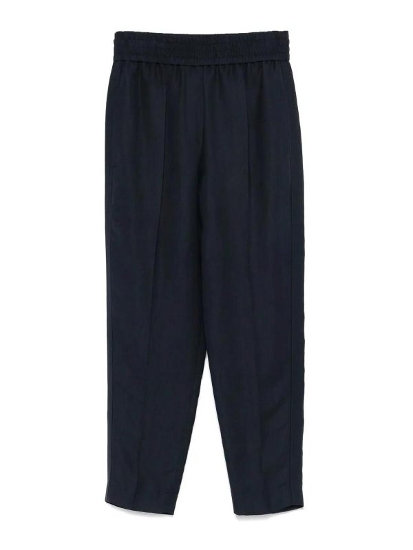Brunello Cucinelli Pantalons Décontractés - Bleu