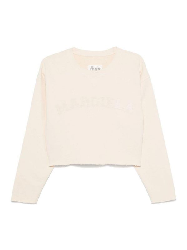 Maison Margiela Sweat-Shirts - Beige