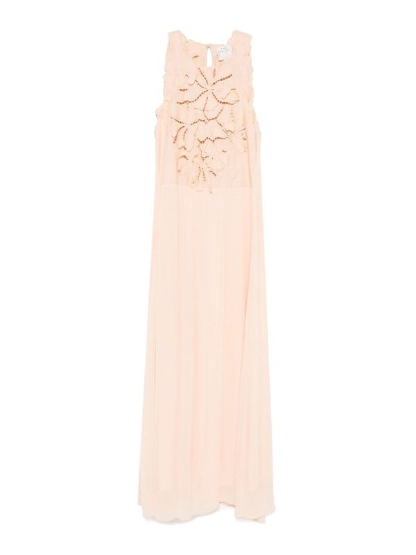 Forte Forte Maxi Robe - Rose Clair
