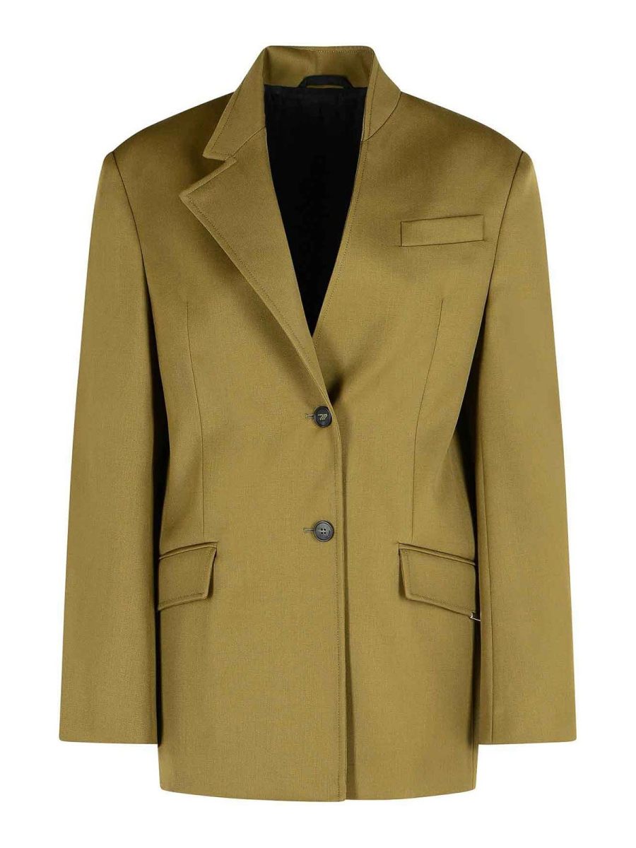 The Attico Blazer - Vert