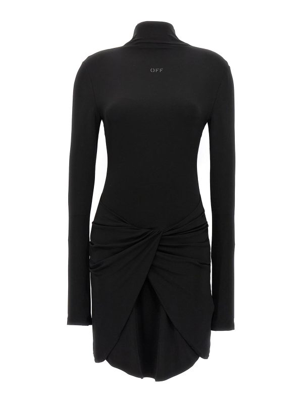 Off-White Robe Courte - Noir