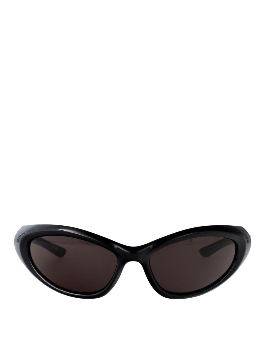 Balenciaga Lunettes De Soleil - Noir